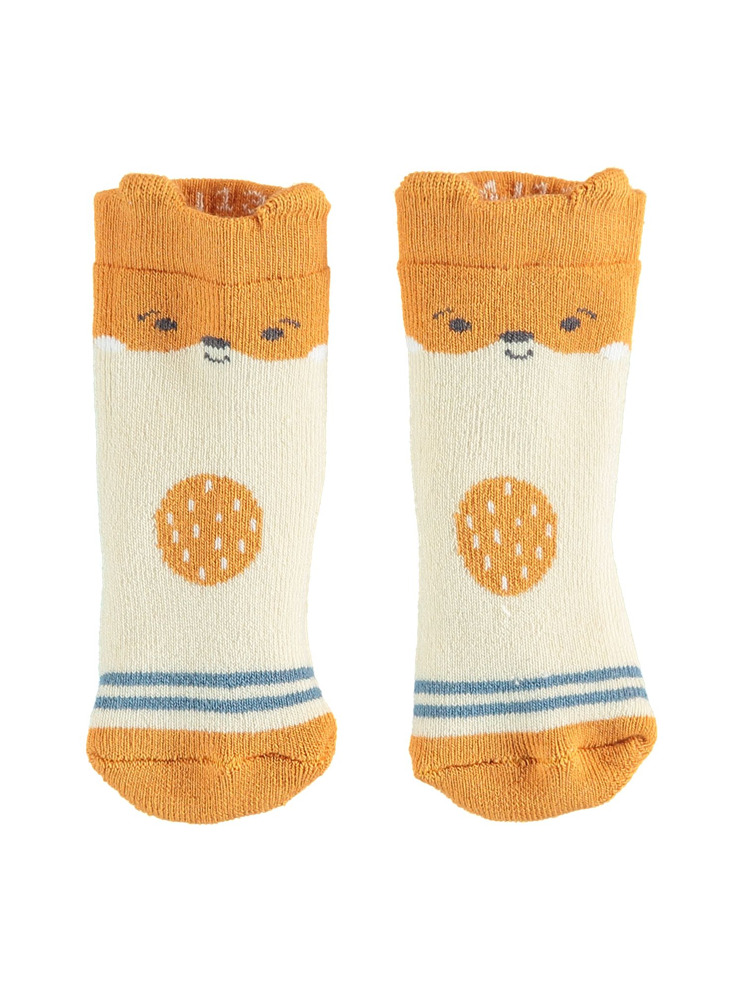 chaussettes hautes bebe renard